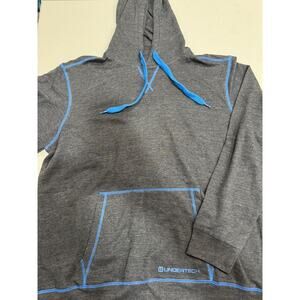 Undertech Men Hooded Sweater Size M, Gray
